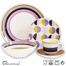 20PCS Ceramic Dinner Set Hand Painted Design